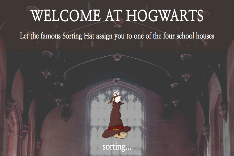 sorting hat app